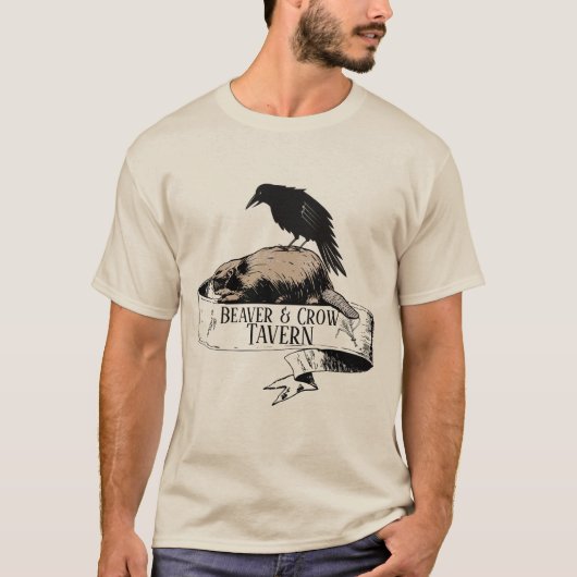 Beaver & Crow Tavern T-Shirt (Voorkant)