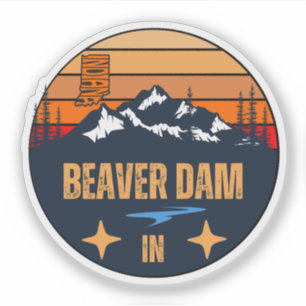 Beaver Dam, Indiana Sticker
