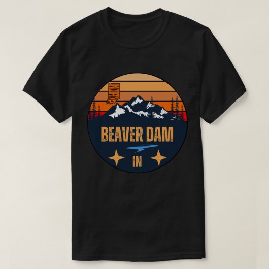 Beaver Dam, Indiana T-shirt (Design voorkant)