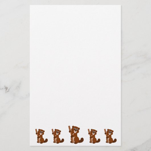 Beaver Design Briefpapier (Voorkant)
