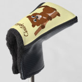 Beaver Design Golfheadcover (3/4 voorkant)
