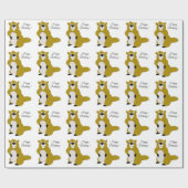 Beaver Design Verjaardagscadeau Cadeaupapier (Vlak)