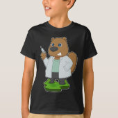 Beaver Doctor Spuit T-shirt (Voorkant)