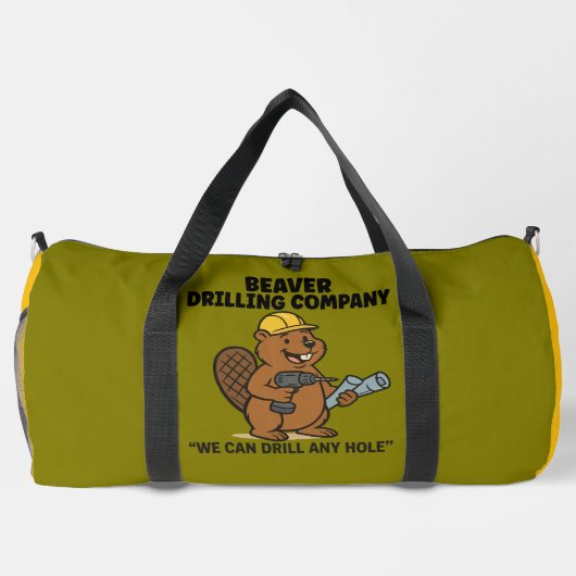 Beaver Drilling Company Duffle Plunjezak (Achterkant)