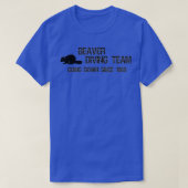 Beaver-duikteam T-shirt (Design voorkant)