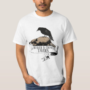 Beaver en Crow Tavern T-shirt