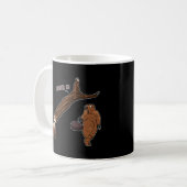 Beaver- en fallingboom koffiemok (Voorkant links)