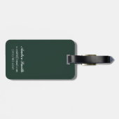 Beaver- en montageketensreis bagagelabel (Achterkant horizontaal)