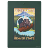 Beaver- en montageketensreis klembord (Achterkant)