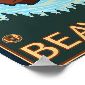 Beaver- en montageketensreis poster (Hoek)