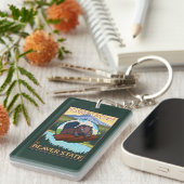 Beaver- en montageketensreis sleutelhanger (Voorkant Rechts)