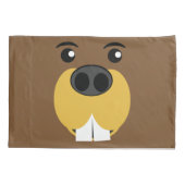 Beaver Face Kussensloop (Achterkant)