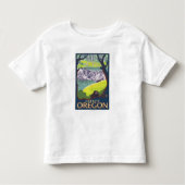 Beaver Family - Corbett, Oregon Kinder Shirts (Voorkant)