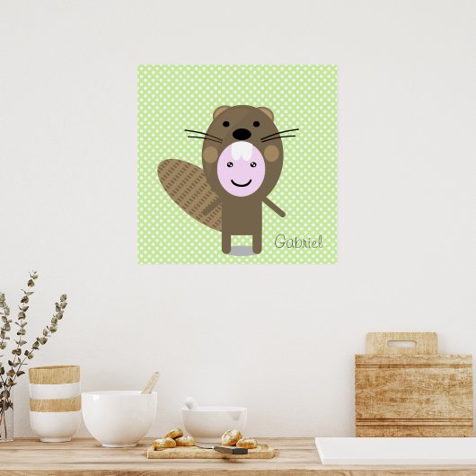 Beaver fever poster (Keuken)