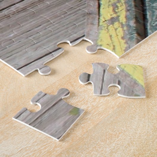 Beaver Float Plane Jigzaae Puzzle Legpuzzel (Zijkant)