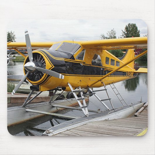 Beaver Float Plane, Lake Hood, Alaska, Mousepad Muismat (Voorkant)
