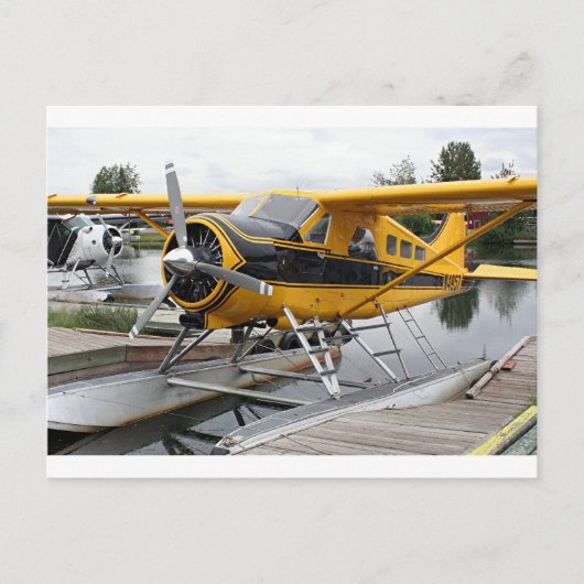 Beaver float plane, Lake Hood, Alaska, Verenigde S Briefkaart (Voorkant)
