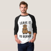 BEAVER GRAPPIGE T-SHIRTS (Voorkant volledig)