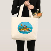 Beaver Grote Tote Bag (Voorkant (product))