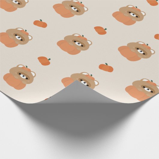 Beaver Halloween Cadeaupapier (Hoek)