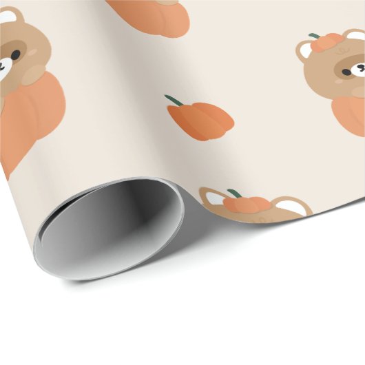 Beaver Halloween Cadeaupapier (Rol Hoek)