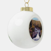 Beaver Herfst, ornament met kogel of sneeuwvlok (Links)