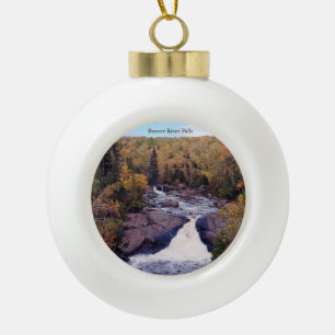 Beaver Herfst, ornament met kogel of sneeuwvlok