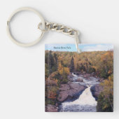 Beaver Herfsten acrylische sleutelketen Sleutelhanger (Voorkant)