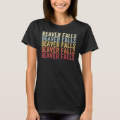 Beaver Herfsten Pennsylvania Beaver Herfsten PA Re T-shirt (Voorkant)