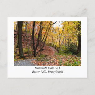 Beaver Herfsten Pennsylvania Briefkaart