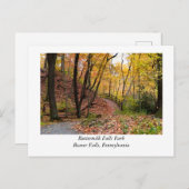 Beaver Herfsten Pennsylvania Briefkaart (Voorkant / Achterkant)