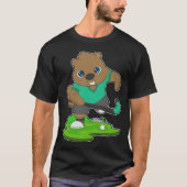 Beaver Hockey stick T-shirt (Voorkant)