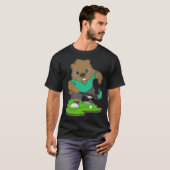 Beaver Hockey stick T-shirt (Voorkant volledig)