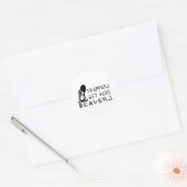 BEAVER HUNDING RONDE STICKER (Envelop)