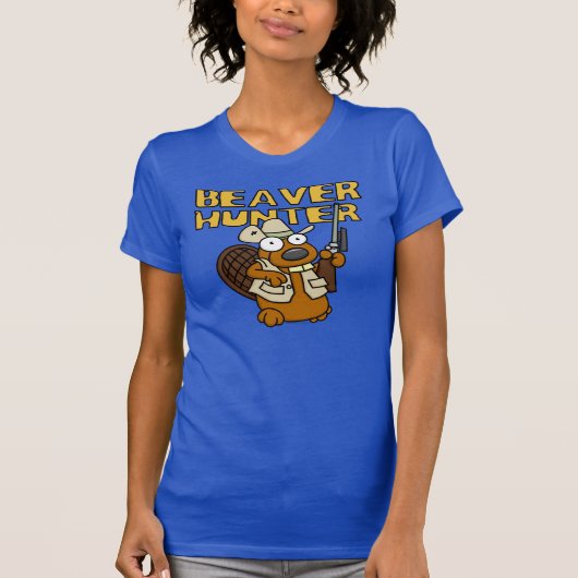 Beaver Hunter 1 Shirt (Voorkant)