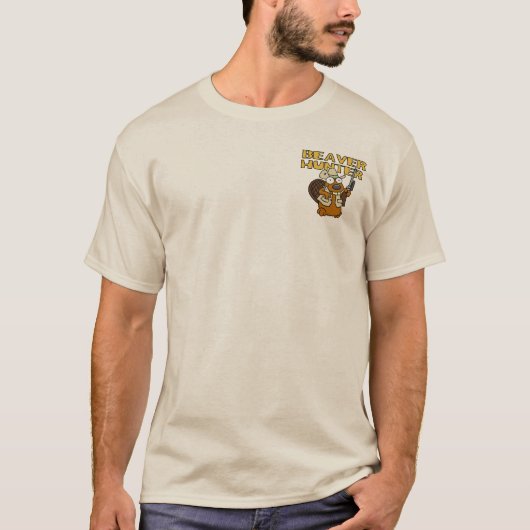 Beaver Hunter 2 Shirt (Voorkant)