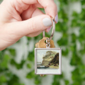 Beaver Hut op de Missouri, bord 17 van deel 1 Sleutelhanger (Hand)