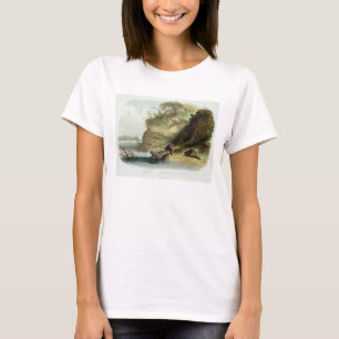 Beaver Hut op de Missouri, bord 17 van deel 1 T-shirt