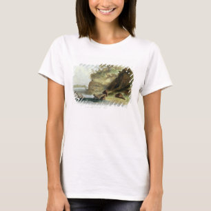 Beaver Hut op de Missouri, bord 17 van deel 1 T-shirt