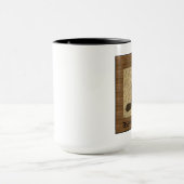 Beaver in profiel mok (Midden)