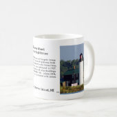 Beaver Island Harbor Lighthouse mok (Voorkant rechts)