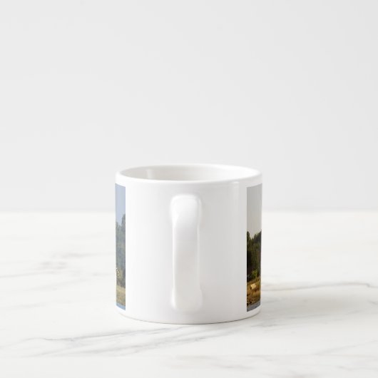 Beaver Island Harbour Lighthouse espresso mok (Achterkant)