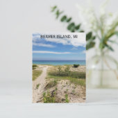 Beaver Island Michigan Briefkaart (Staand voorkant)