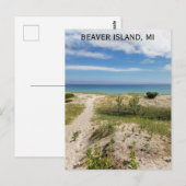 Beaver Island Michigan Briefkaart (Voorkant / Achterkant)