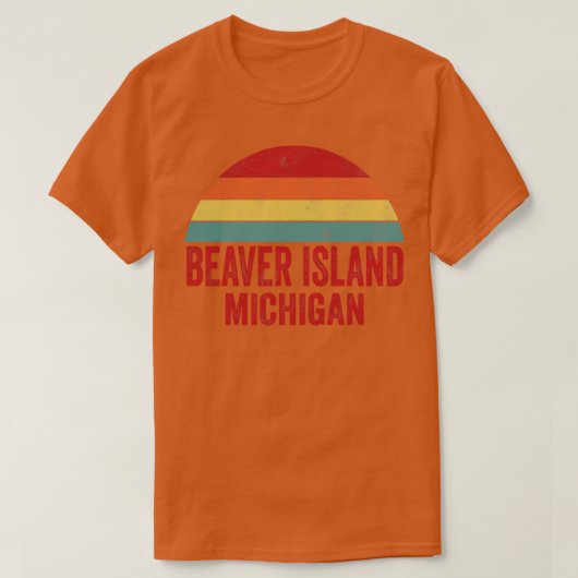 Beaver Island, Michigan T-shirt (Design voorkant)