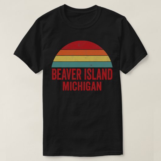 Beaver Island, Michigan T-shirt (Design voorkant)