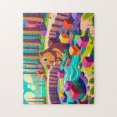 Beaver Jigsaw puzzels (Verticaal)