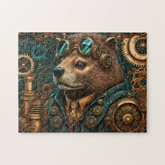 Beaver Jigsaw puzzels (Horizontaal)
