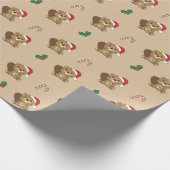Beaver-kerstvee-dover papier (Hoek)