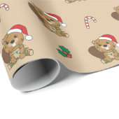 Beaver-kerstvee-dover papier (Rol Hoek)
